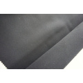 Satin Weave Wool Fabric Black